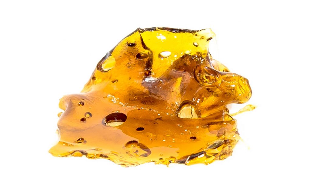 Shatter, cam kıvamında, kırılgan kenevir konsantresidir.